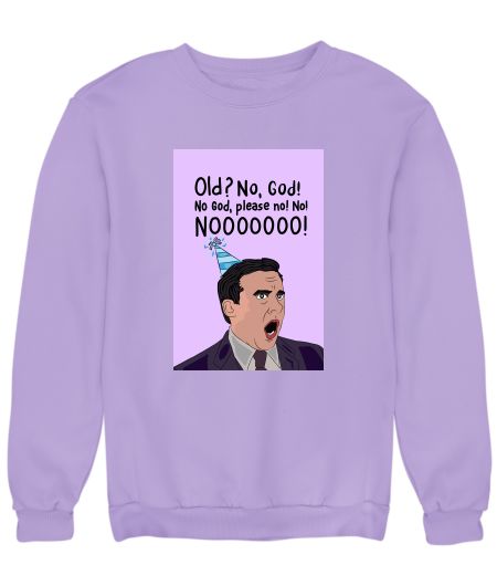 Michael scott birthday vibes Sweatshirt