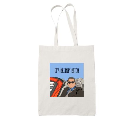 The office-Its britney bitch White Tote Bag