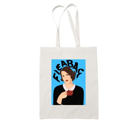 Fleabag-Fuck you then White Tote Bag