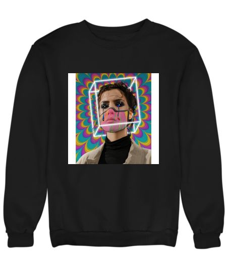 Psychedelic Woman Sweatshirt