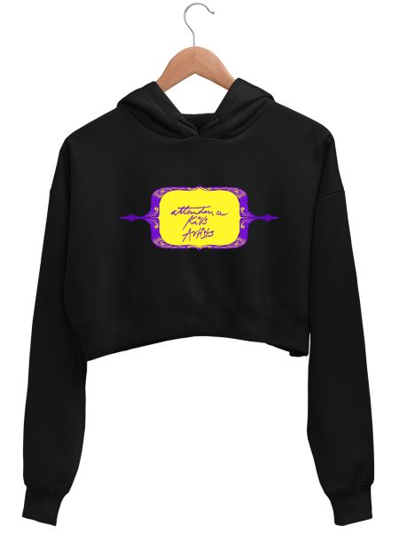 Artist killer Crop Hoodie