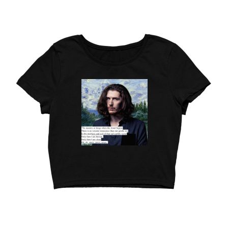 Hozier x Monet Crop Top