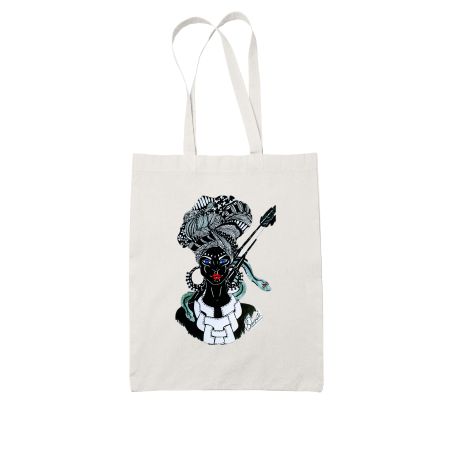 I am a Warrior White Tote Bag