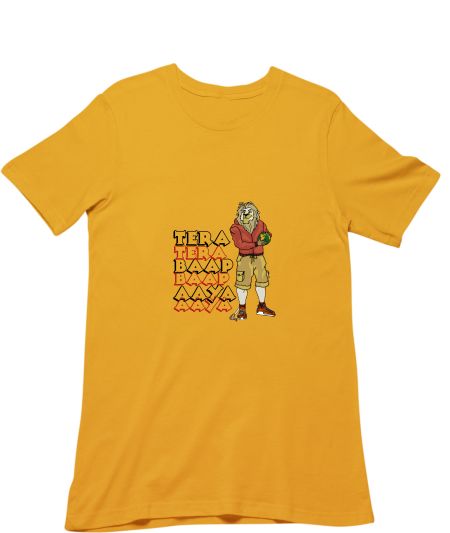 Tera baap aaya  Regular T-Shirt