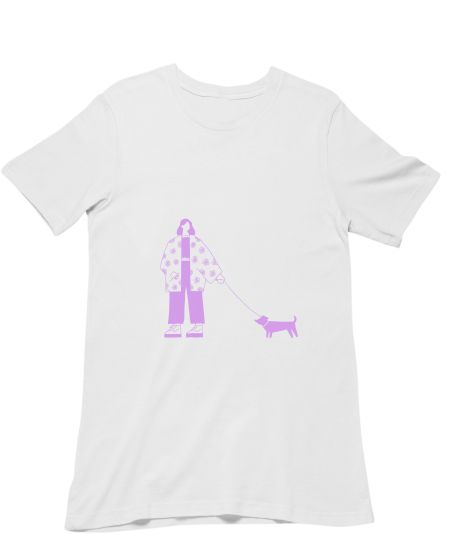 Walking my doggo  Classic T-Shirt