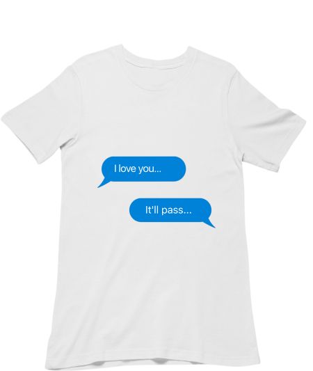 Fleabag Simple Heartbreaking Text Regular T-Shirt