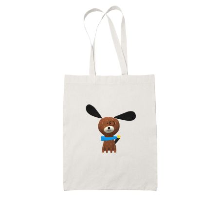 cute dog White Tote Bag