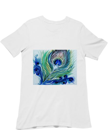 Peacock piece or feather Classic T-Shirt