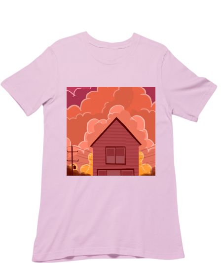 Cloudy evening sky  Regular T-Shirt