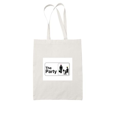 The Office Party White Tote Bag