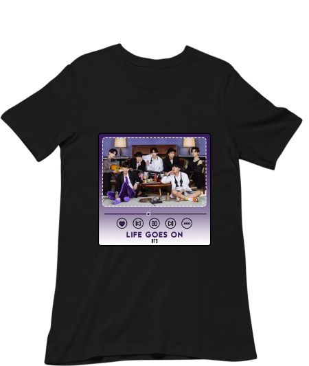 BTS BE Life Goes On (Music Player Edit) Classic T-Shirt