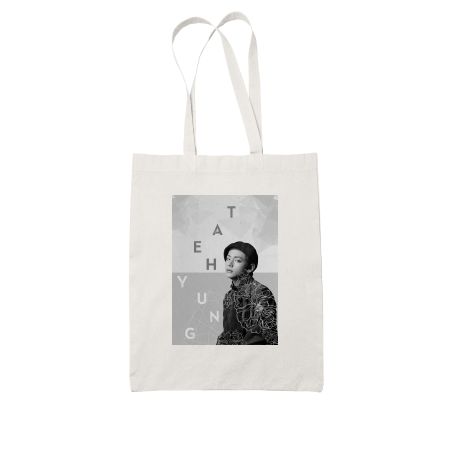 KIM TAEHYUNG INITIALS TOTE BAG