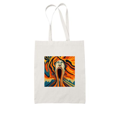 ABSTRACT SCREAM Tote Bag