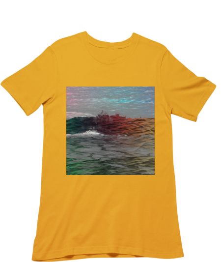 Trailing and mighty waves Classic T-Shirt