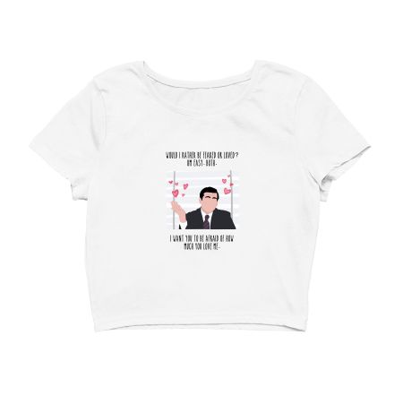 Micheal Scott Crop Top