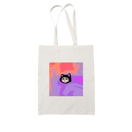 silly cat wearing silly hat 1a Tote Bag