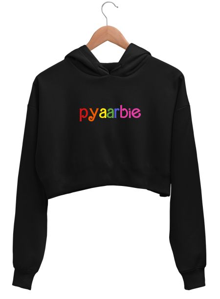 pyaarbie- 1 Crop Hoodie