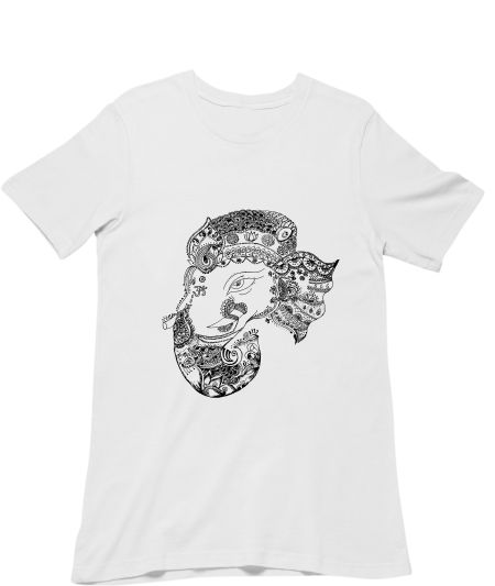 Madhubani Ganesha  Regular T-Shirt