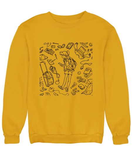 Travelling Girl of Dreams Sweatshirt