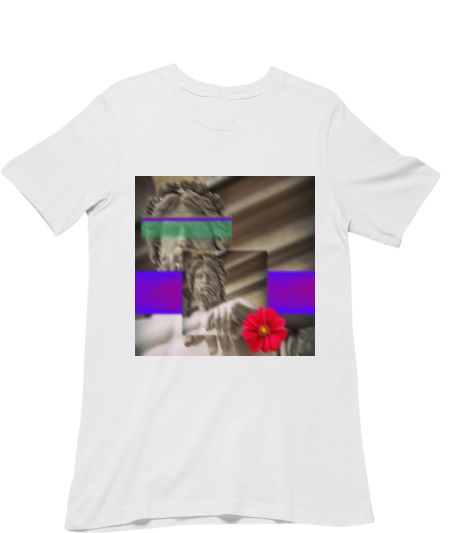 Trippy greek graphic print  Classic T-Shirt