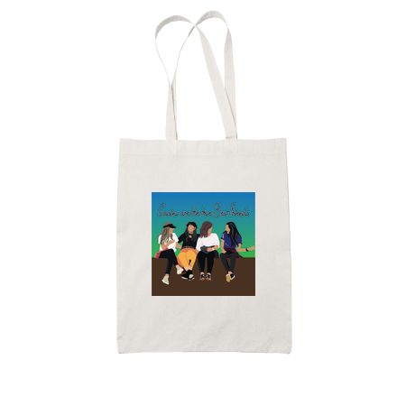 Friendship White Tote Bag