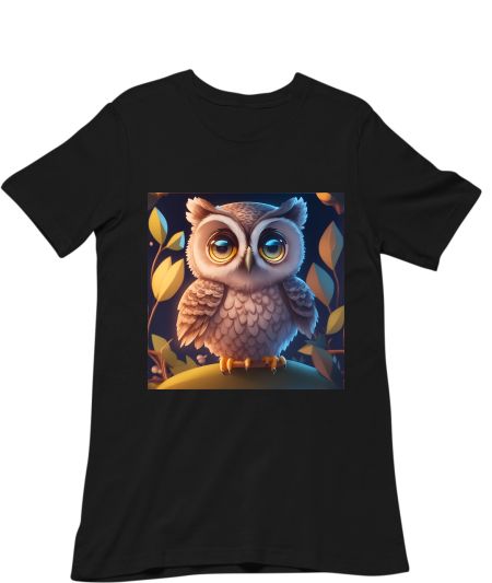 cute owl illustration Classic T-Shirt