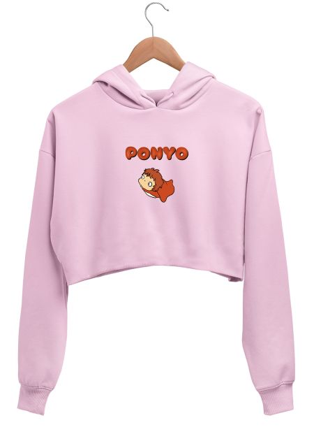 PONYO Crop Hoodie