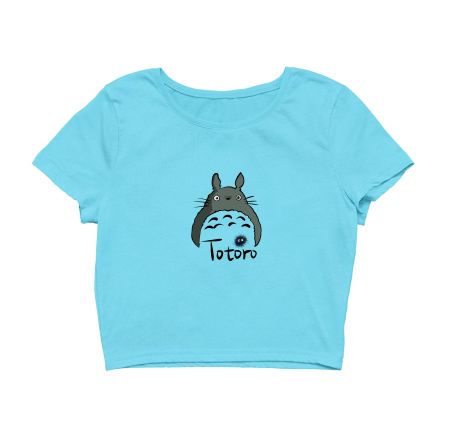 Totoro Crop Top