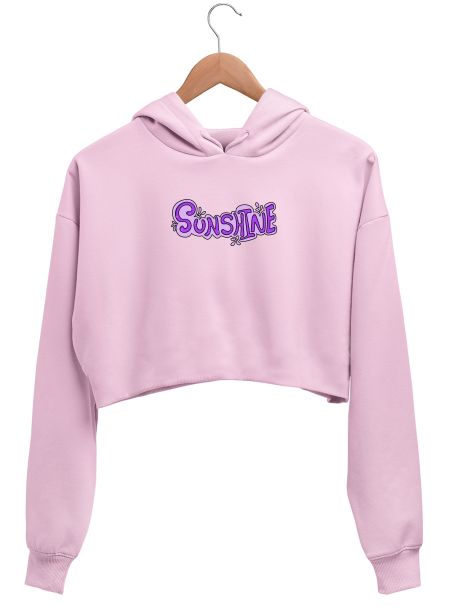 Sunshine  Crop Hoodie