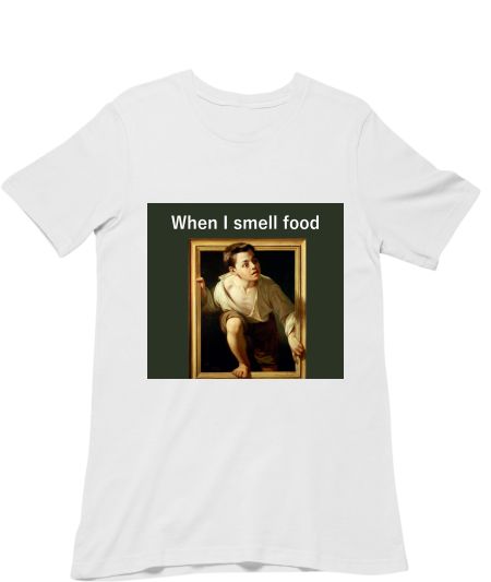 when I smell food Classic T-Shirt