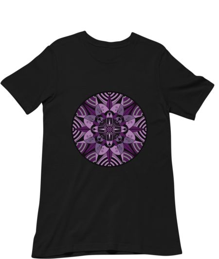Mandala purple  Regular T-Shirt