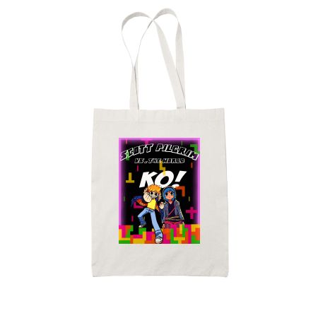 Scott Pilgrim vs the World White Tote Bag