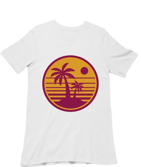 Retro Palm Regular T-Shirt