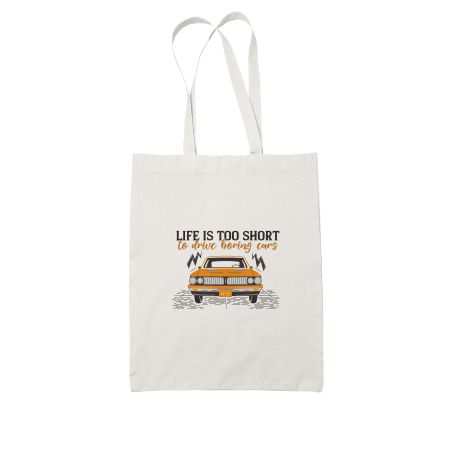 Car Life White Tote Bag