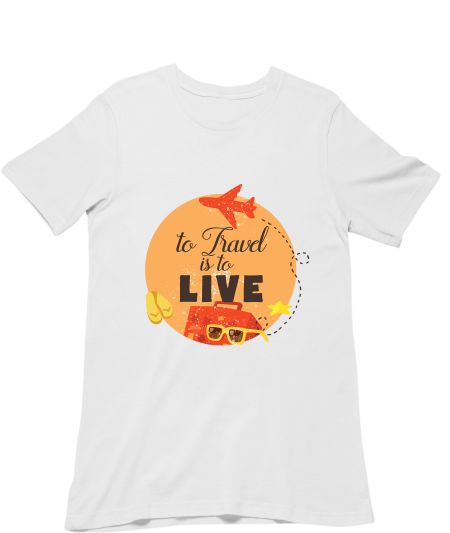 Live Life Travel Classic T-Shirt