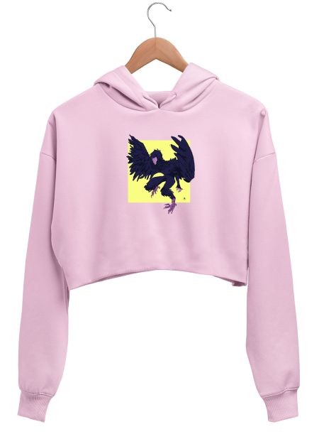 howl Crop Hoodie