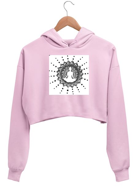 Peace Crop Hoodie