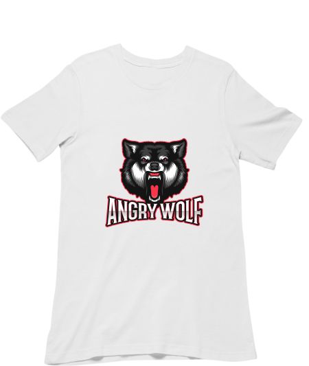 Angry Wolf Tshirt Classic T-Shirt