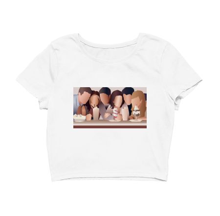 F.R.I.E.N.D.S. Vector Crop Top