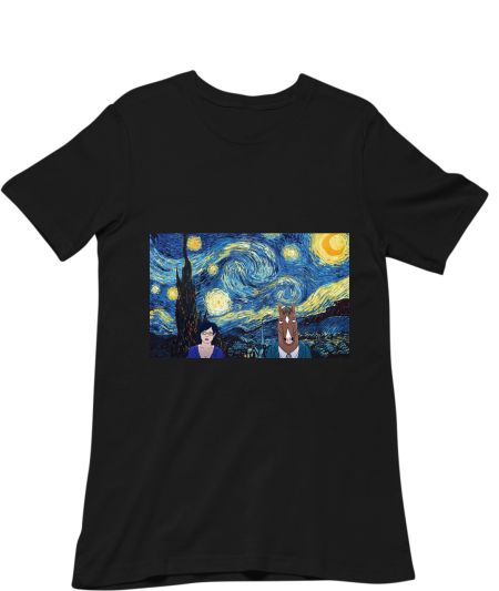 Bojack Horseman x Starry Night Classic T-Shirt