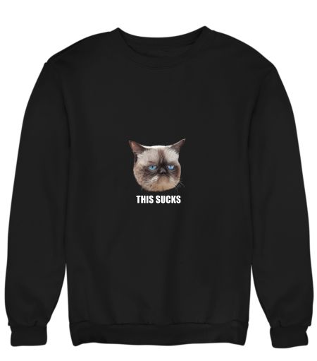 Angry cat Sweatshirt