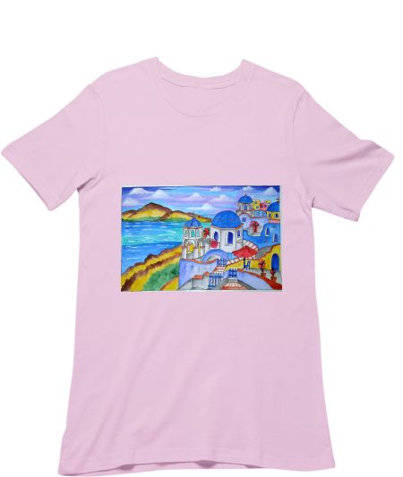 Santorini vibes  Classic T-Shirt