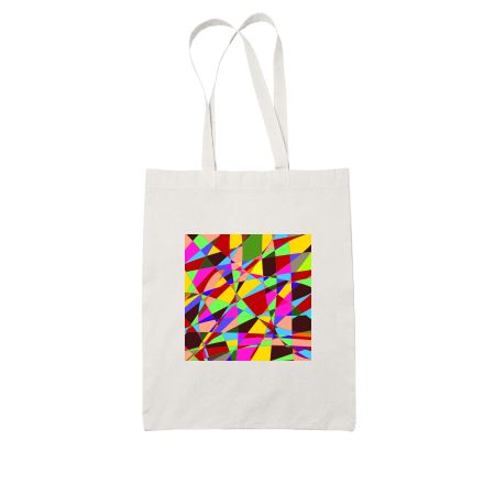 abstract White Tote Bag