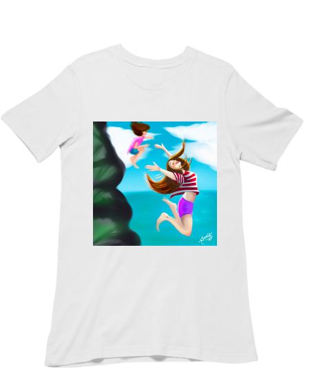 Diving into water Regular T-Shirt