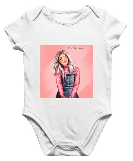 Cute girl illustration Onesie
