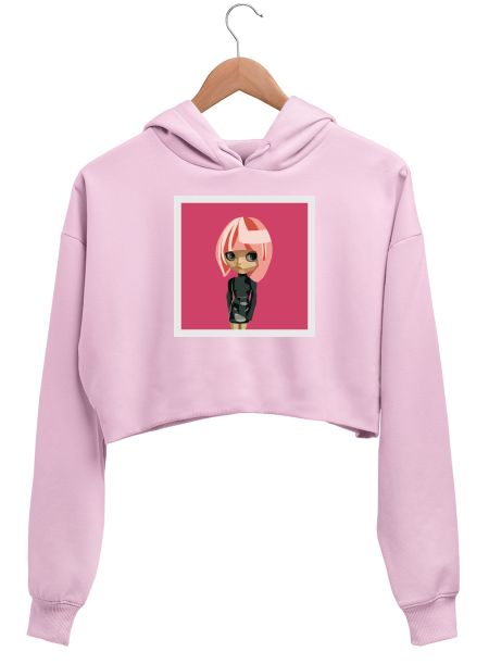 Creepy But Cute Crop Hoodie