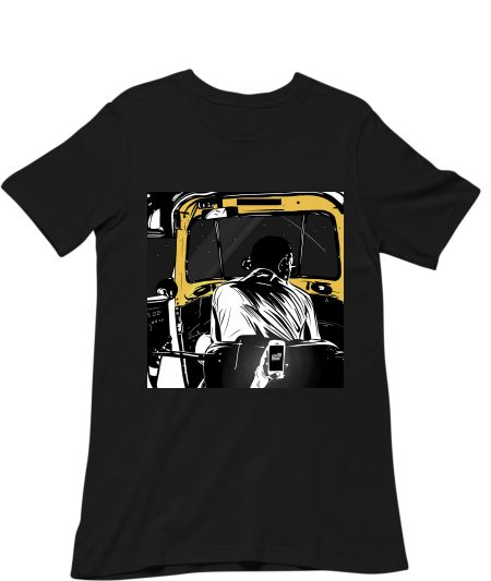 Starry night, auto ride Classic T-Shirt