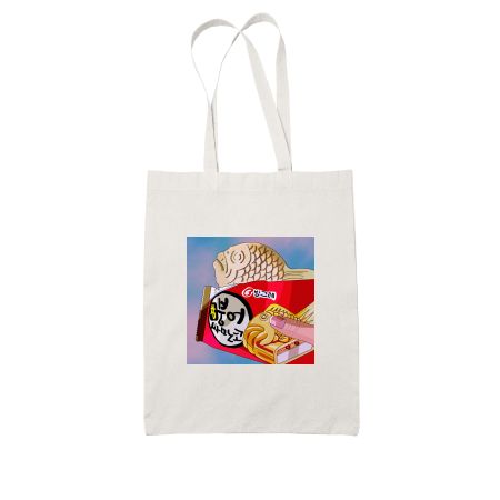 Korean fish ice-cream White Tote Bag