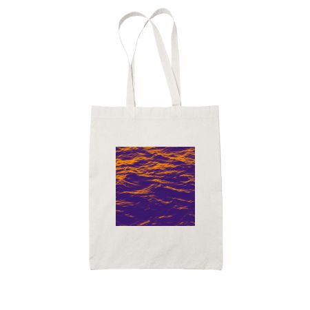Abstract purple yellow wave texture.  Tote Bag