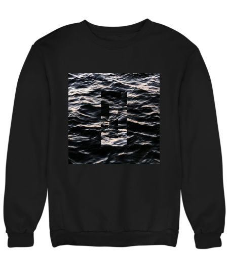 Abstract black art. Sweatshirt